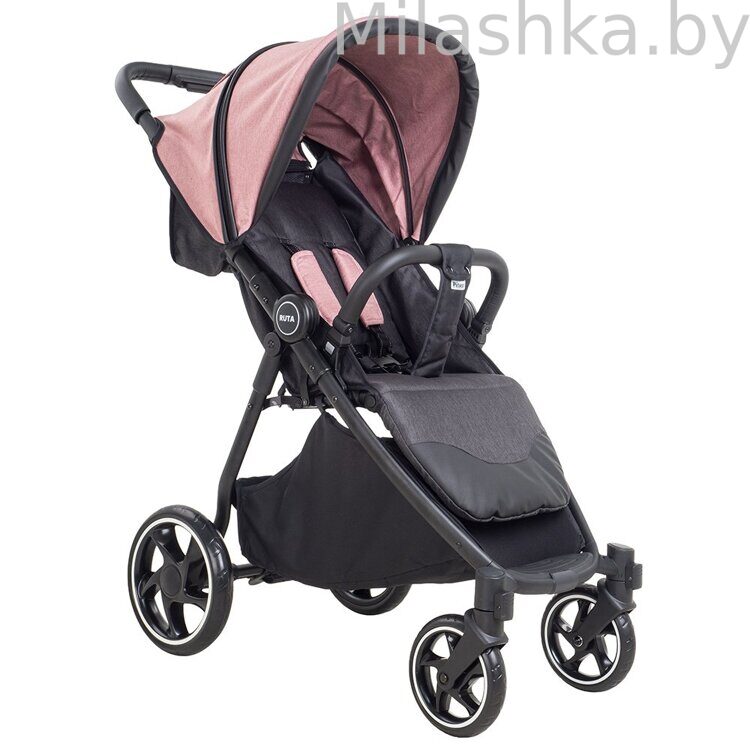 PITUSO Прогулочная коляска RUTA DUSTY PINK/GREY пыльн роза 736A